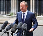Brexit Negotiations Not Ready for Next Stage Yet, EU’s Tusk Says